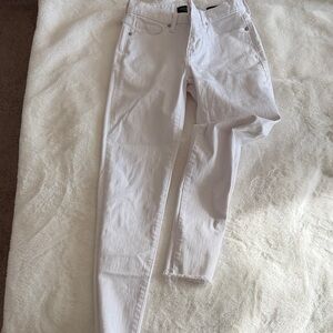 Banana Republic Women's Cream Skinny Jeans